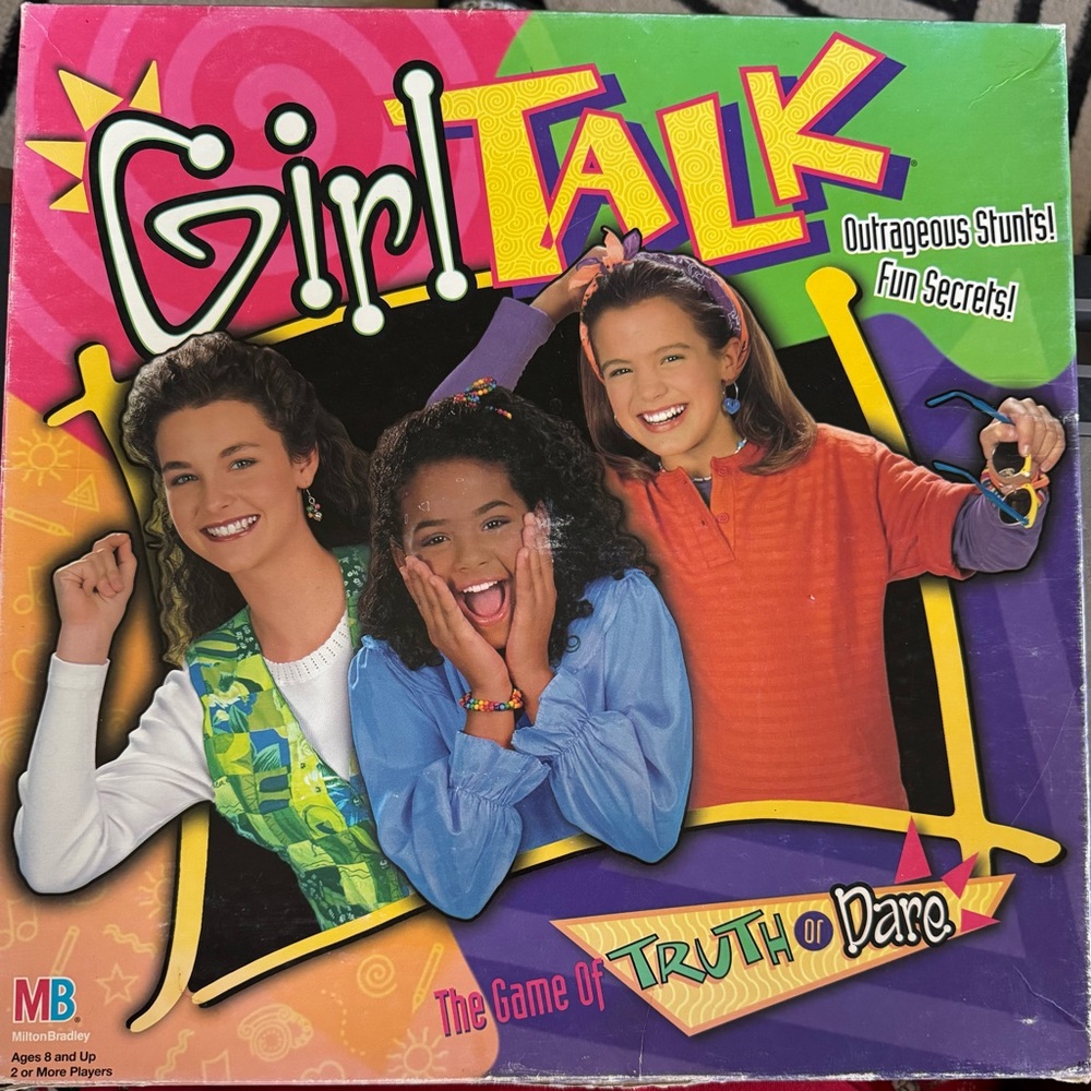 Vintage 90’s Girl Talk Board Game